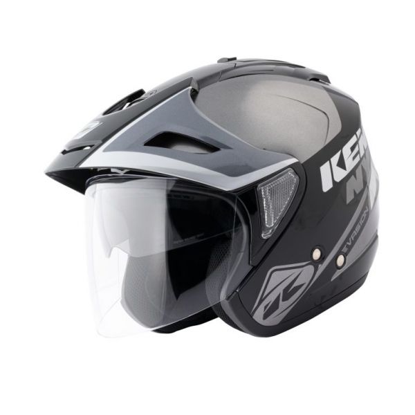 Jet helmets Kenny Evasion Moto Jet Helmet Grey