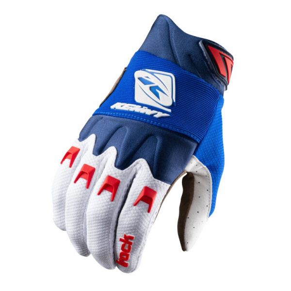  Kenny MX Gloves Track Kid Blue White Red