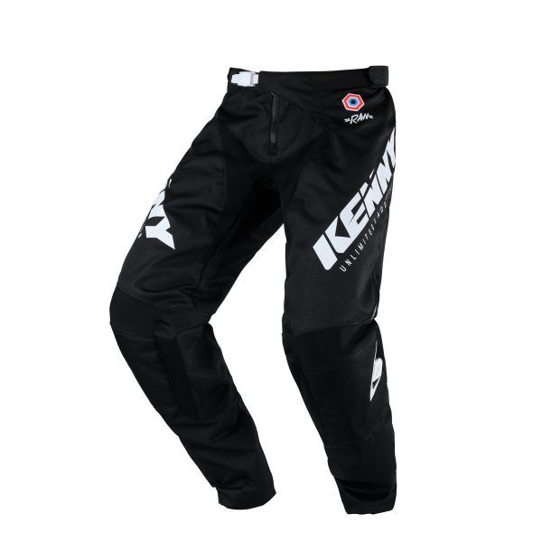 Pantaloni MX-Enduro Kenny Pantaloni Enduro Track Raw Black/White S20