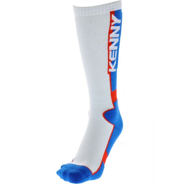 Socks MX-Enduro Kenny White/Red Mx Tech Socks