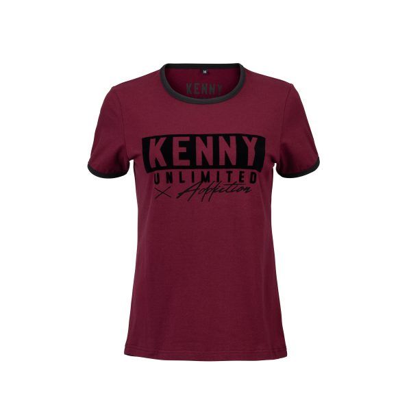  Kenny Tricou Dama Label Burgundy