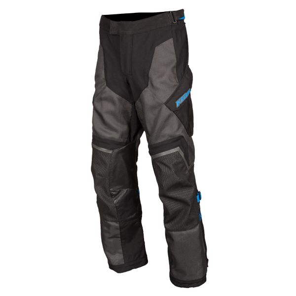  Klim Pantaloni Moto Textil Baja S4 Black/Kinetik Blue