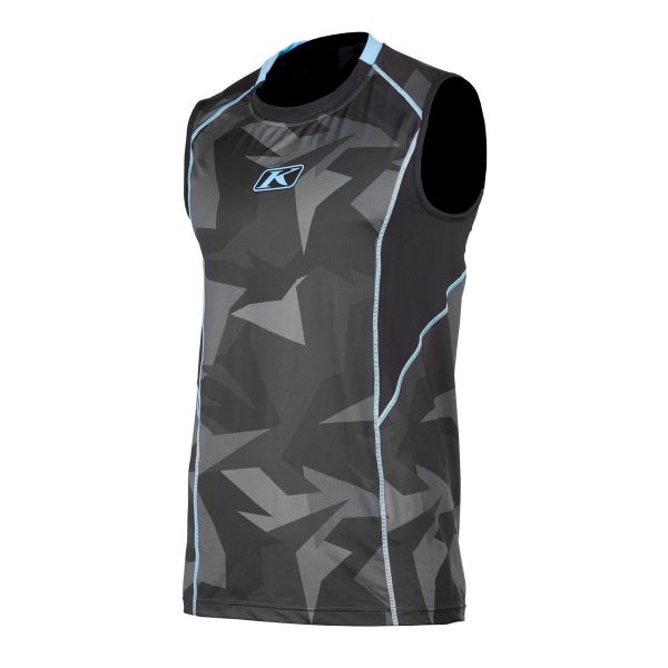 Technical Underwear Klim Aggressor Cool Black/Blue Vest
