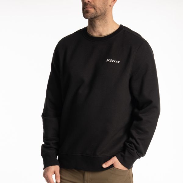 Tricouri/Camasi Casual Klim Bluza Range Crew Black 25