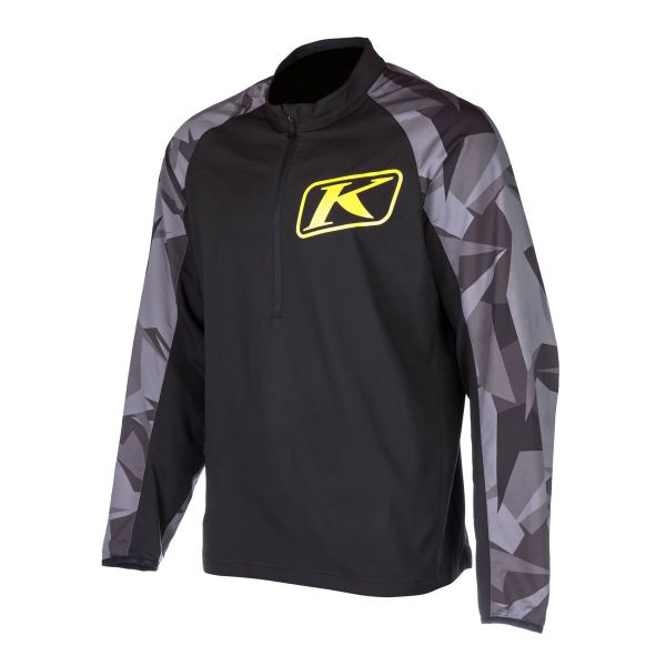Underlayer Snow Klim Bluza Revolt Pullover Black