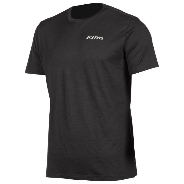 Functional Underwear Klim Teton Merino Wool SS Black Tee