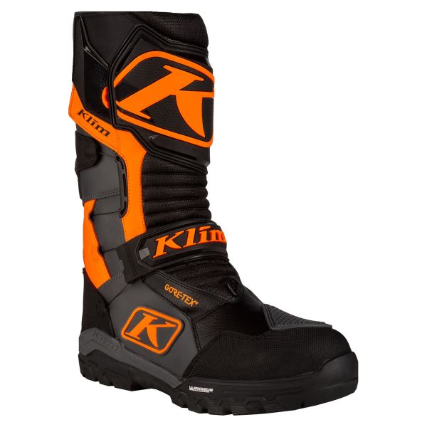 Bocanci Snowmobil Klim Bocanci Snowmobil Havoc GTX BOA Boot Asphalt - Strike Orange