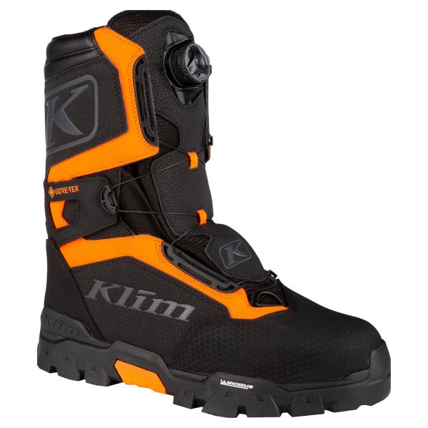  Klim Bocanci Snowmobil Klutch GTX BOA  Strike Orange