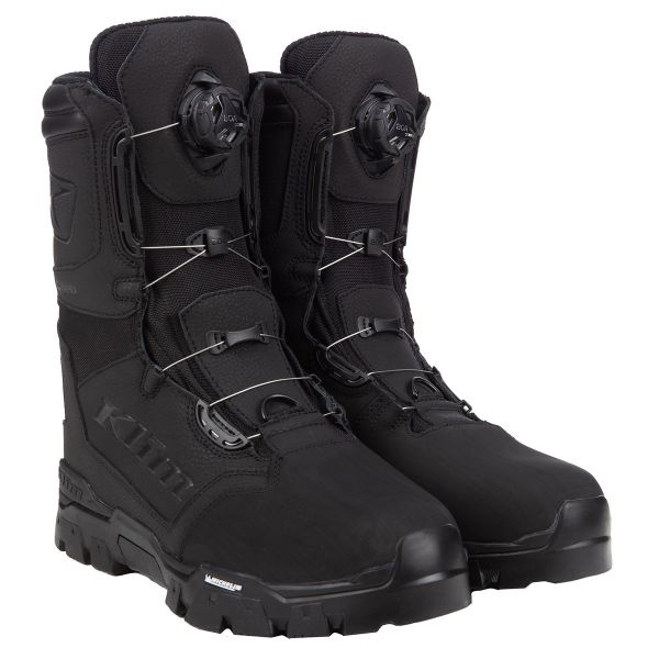  Klim Bocanci Snowmobil Klutch GTX BOA Black 24