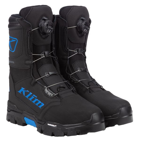 Boots Klim Klutch GTX BOA Boot Black/Electric Blue Lemonade 24