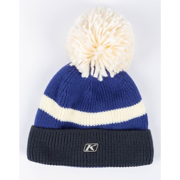 Beanies Klim Beanie Powder Pom Dress Blues Mazarine Blue 24