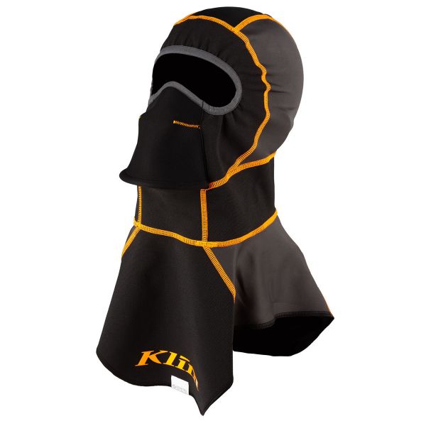  Klim Arctic Balaclava Black-Strike Orange