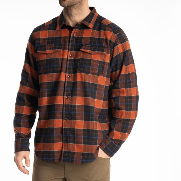 Tricouri/Camasi Casual Klim Camasa Owen Heavyweight Picante/Black 25