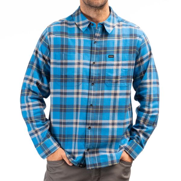Casual T-shirts/Shirts Klim Table Rock Midweight Flannel Imperial Blue Monument 24