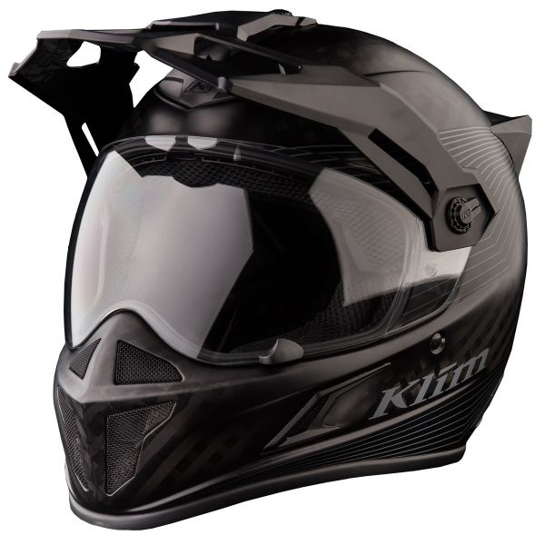  Klim Casca Krios Karbon Adventure Stealth Matte Black