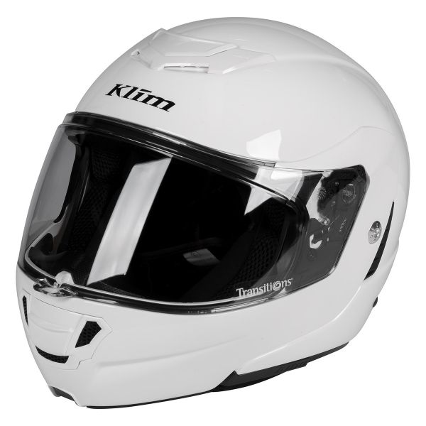 Casti Moto Flip-up (Modulabile) Klim Casca Moto Flip-Up TK1200 ECE/DOT Gloss White