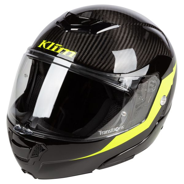  Klim Casca Moto Modulabila TK1200 ECE/DOT SM Architek Vivid Karbon