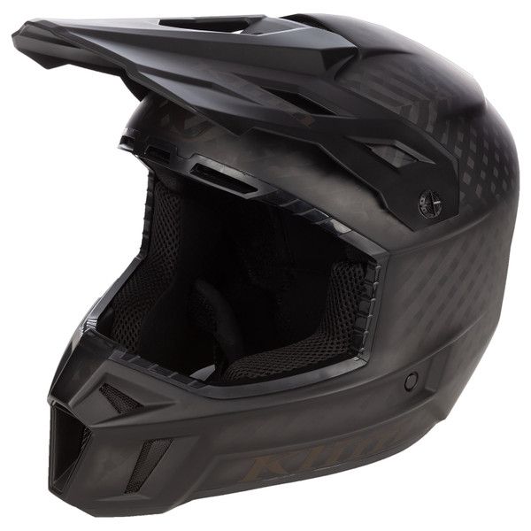 Helmets MX-Enduro Klim Moto MX/Enduro Helmet F3 Carbon ECE Wraith 24