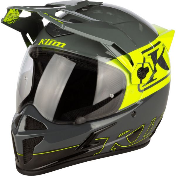  Klim Casca Moto Touring Krios Karbon ECE/DOT Covert Hi-Vis