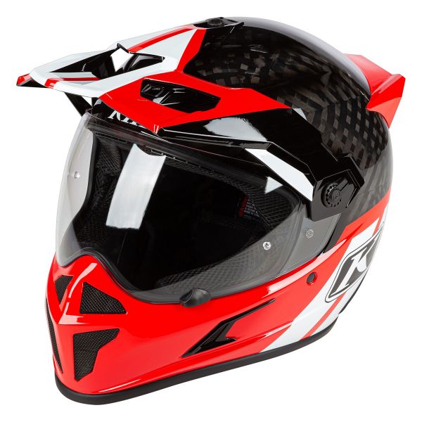  Klim Krios Karbon Adventure Helmet ECE Twotrak Redrock