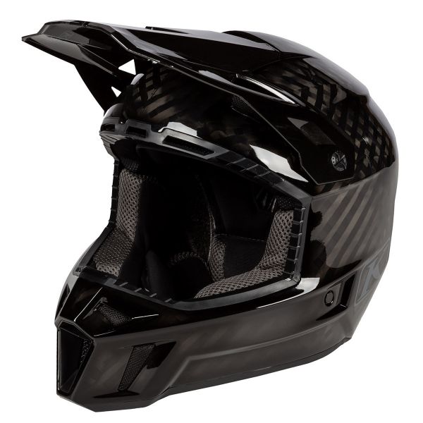 Casti Snowmobil Klim Casca Klim Moto Enduro F3 Carbon Helmet ECE Ghost