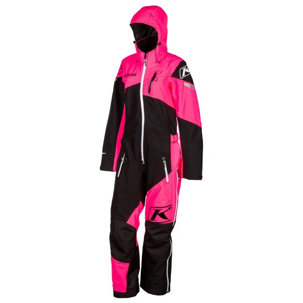 Combinezoane Snow Klim Combinezon Non-Insulated Dama Ripsa One-Piece Knockout Pink