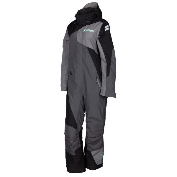 Women's Monosuits Klim Short Women Snowmobil Insulated Monosuit Vailslide One-Piece Black-Wintermint