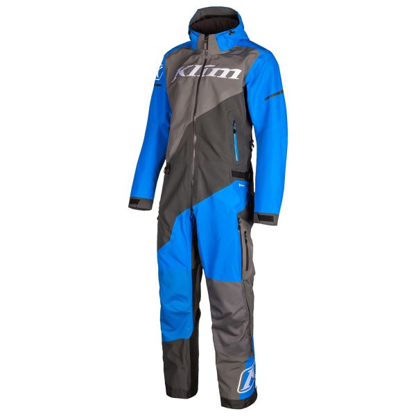 Combinezoane Snow Klim Combinezon Snowmobil Non-Insulated Scout  Asphalt/Kinetik Blue