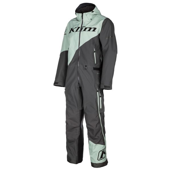 Monosuits Snowmobiles Klim Snowmobil Non-Insulated Scout One-Piece Asphalt/Slate Gray