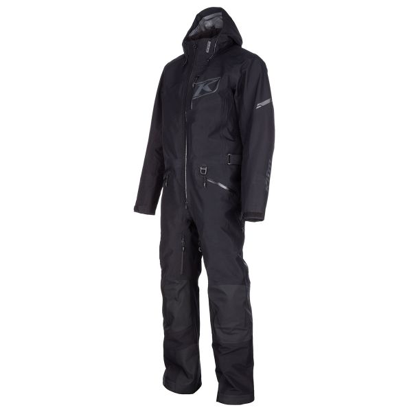 Women's Monosuits Klim Snow Monosuit Womens Non-Insulated Ripsa Vapor Black/Asphalt 24