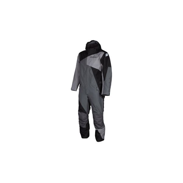 Monosuits Snowmobiles Klim Insulated Railslide One-Piece Short Black/Asphalt  