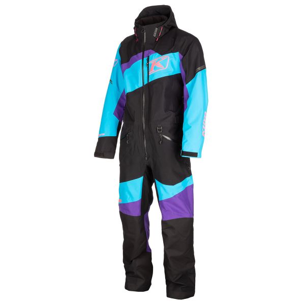 Monosuits Snowmobiles Klim Snow Monosuit Non-Insulated Ripsa Vivid Blue/Heliotrope 24