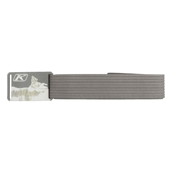  Klim Redline Web Belt Gray - Snow 