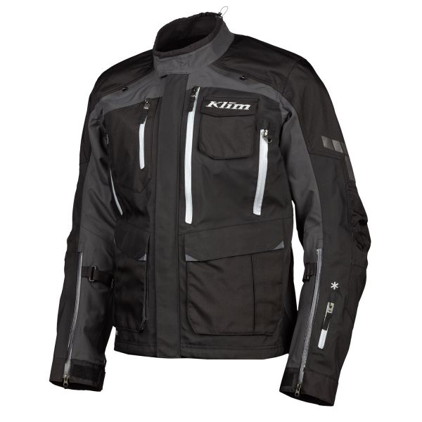 Textile jackets Klim Touring Moto Carlsbad Textile Jacket Stealth Black