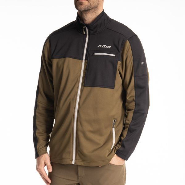 Geci/Hanorace Casual Klim Geaca Glacier Dark Olive/Black 25