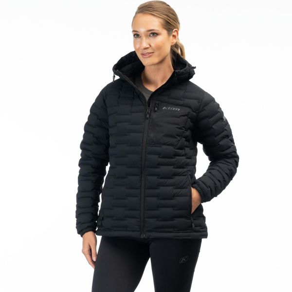  Klim Geaca Luna Stretch Down Hooded Black 24