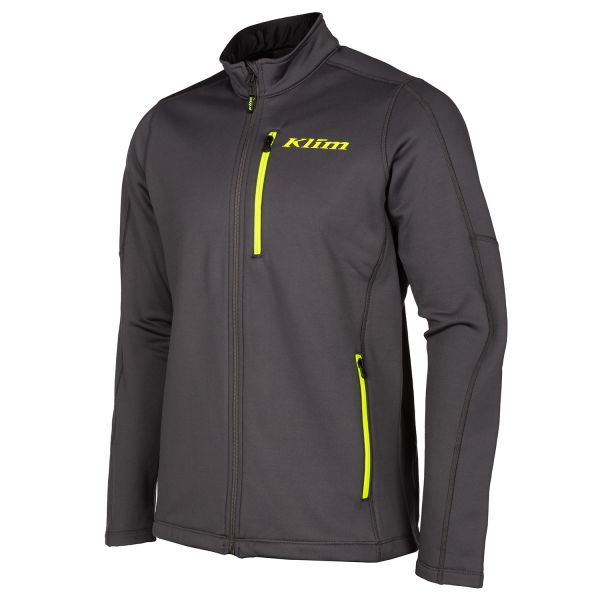 Underlayer Snow Klim Geaca Mid Layer Snowmobil Inferno Asphalt/Hi-Vis