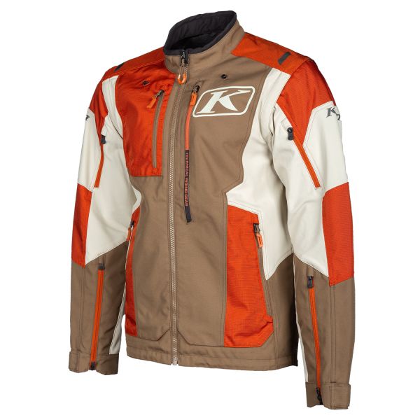 Jackets Enduro Klim Enduro Moto Jacket Monument Potter's Clay Peyote 23