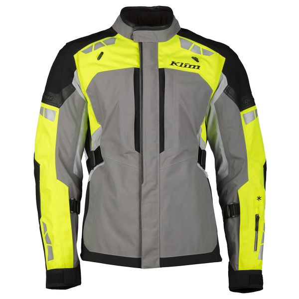 Textile jackets Klim Touring Moto Latitude Textile Jacket/Europe Hi/Vis