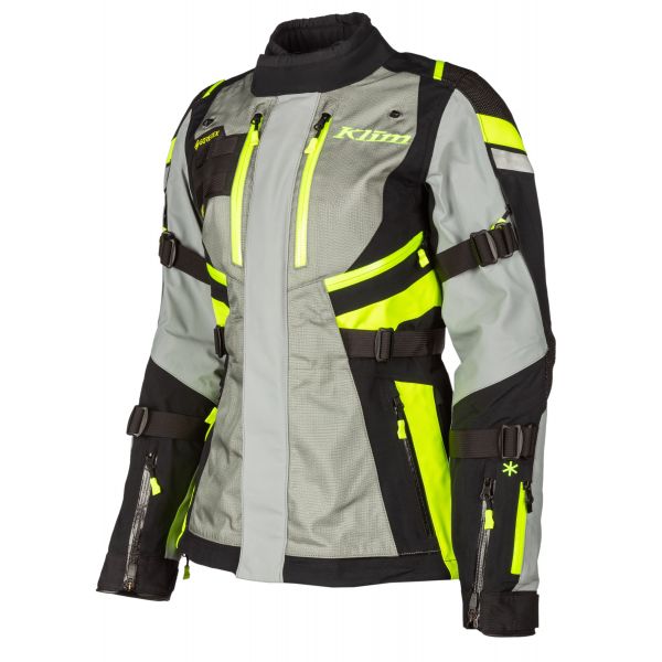 Textile Womens Jackets Klim Lady Moto Textile Jacket Artemis Hi-Vis