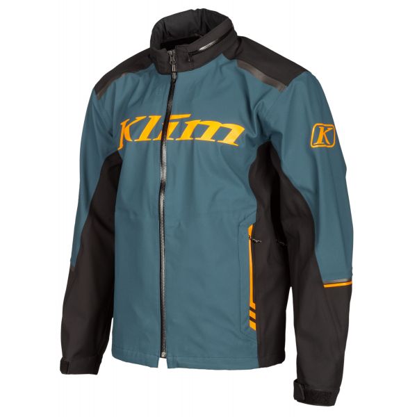 Geci Moto Textil Klim Geaca Moto Textila Enduro S4 Petrol/Strike Orange