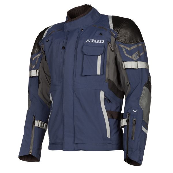  Klim Geaca Moto Textila Kodiak Navy Blue/Monument Gray