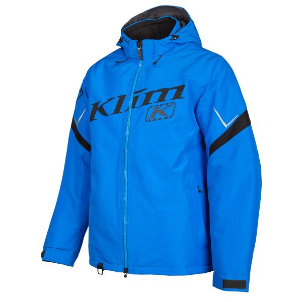  Klim Snowmobil Insulated Jacket Instinct Youth Electric Blue Lemonade-Black