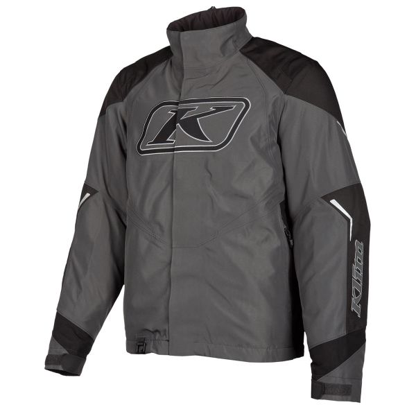 Jackets Klim Snowmobil Insulated Jacket Klimate Asphalt-Black