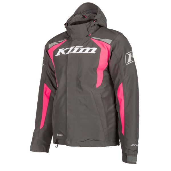 Geci Snowmobil Klim Geaca Snowmobil Insulated Rift Asphalt Knockout Pink