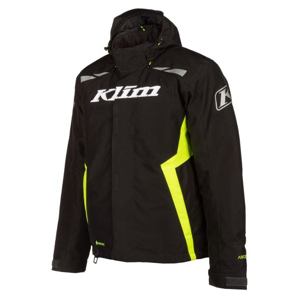  Klim Geaca Snowmobil Insulated Rift Black Hi-Vis 2021