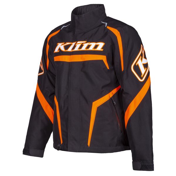 Jackets Klim Insulated Snowmobil Jacket Kaos Strike Orange