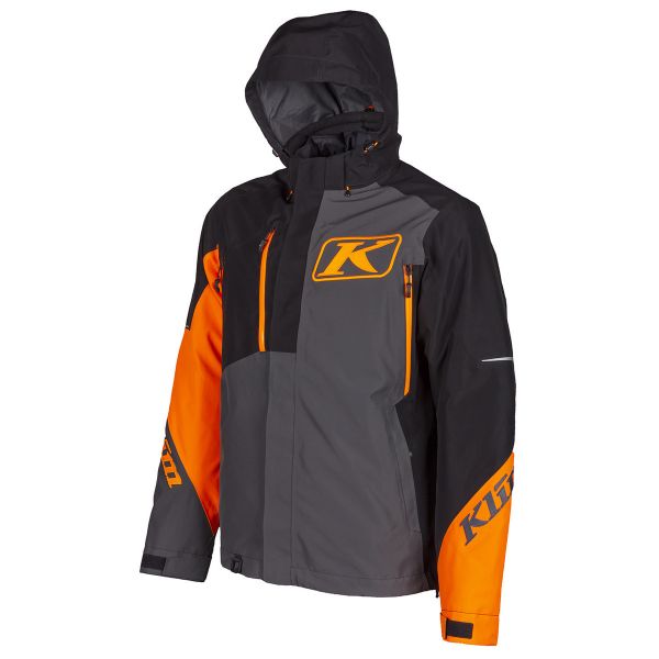 Klim Insulated Snowmobil Jacket Kompound Strike Orange