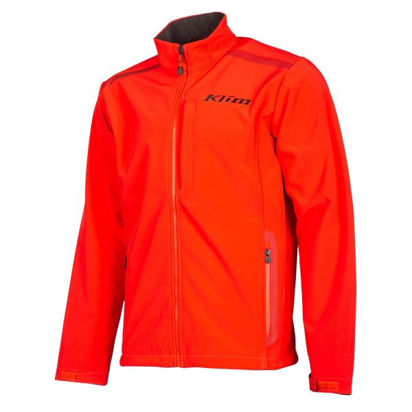 Jackets Klim Snowmobil Non-Insulated Jacket Delta High Risk Red/Black