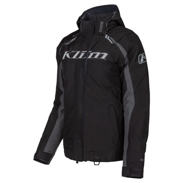  Klim Women Insulated Flare Jacket Black/Asphalt